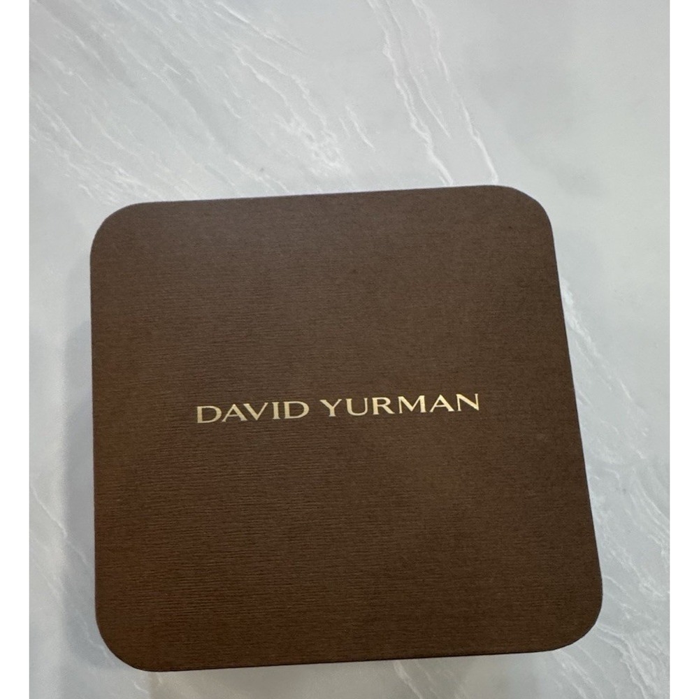 Authentic David Yurman Jewelry Presentation Box 4.5 x 4.5 x 2.25 - Picture 12 of 12